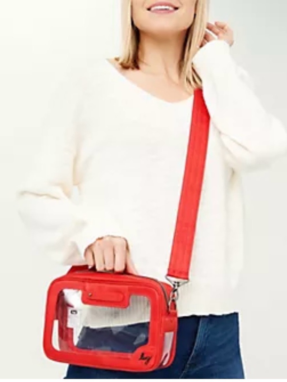 Lug Stadium Clear Crossbody Bag